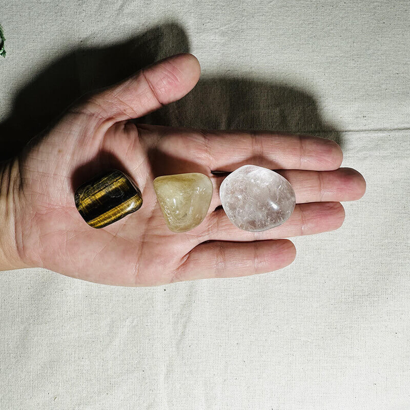 Kit de cristais para a Prosperidade.