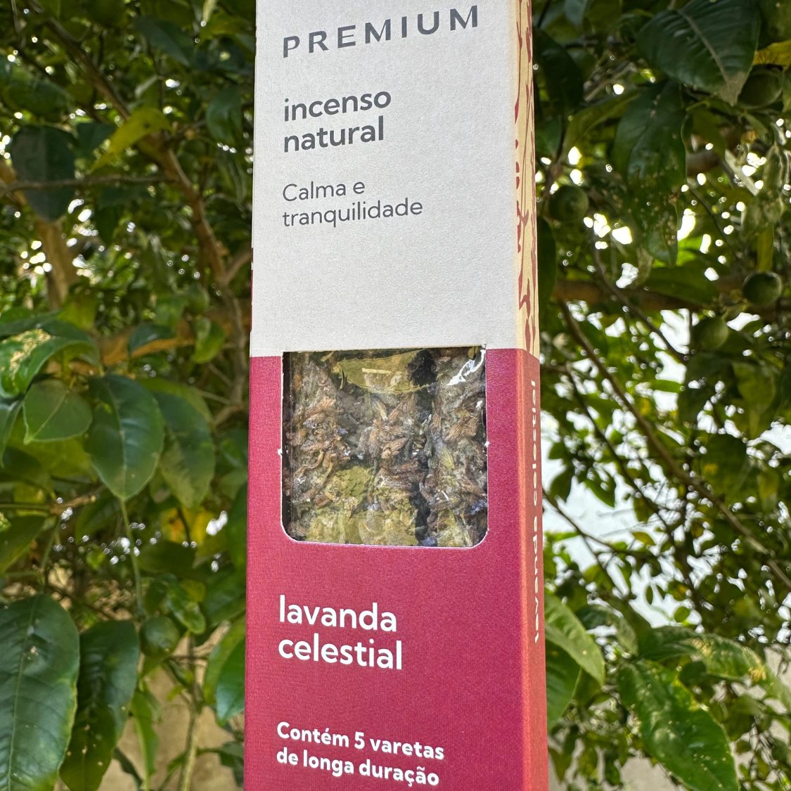 Incenso Lavanda Celestial Nirvana Premium.