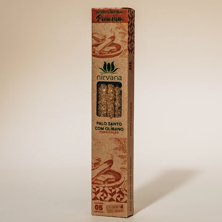 Incenso de Palo Santo com Olíbano - Nirvana Premium