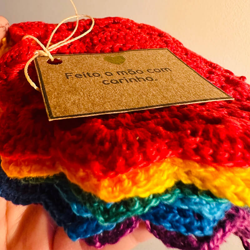 Móbile de Crochê 7 chackras