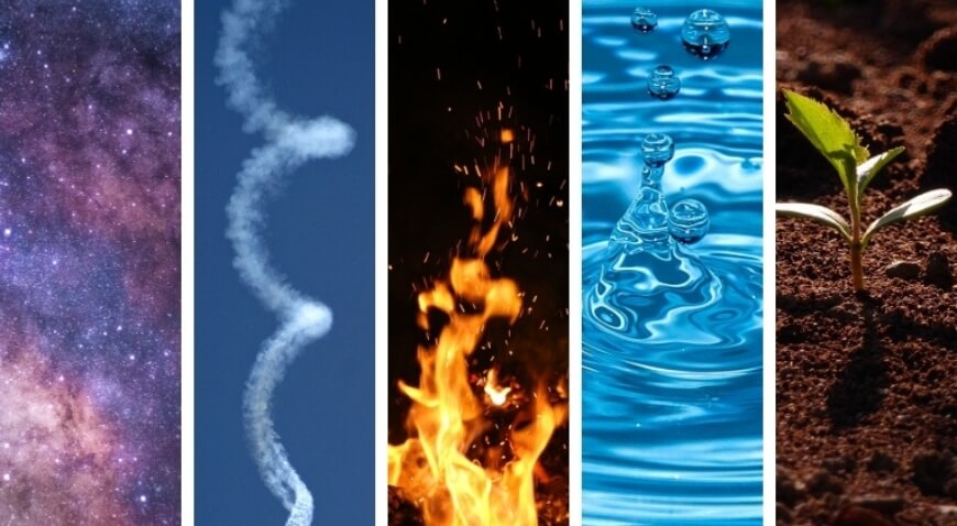 Pancha Mahabuthas - Os cinco grandes elementos.