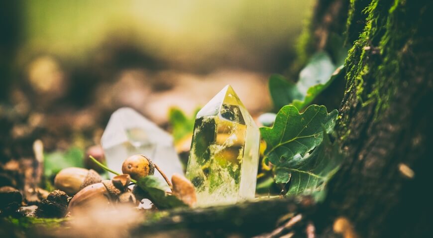 Como limpar e energizar os seus Cristais